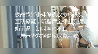 极品微胖小妹深夜放毒跟狼友互动撩骚，听指挥全裸自慰揉奶玩逼，浪叫呻吟不止，特写展示骚穴抠逼尿尿真刺激