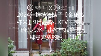 2024年推特烧婊子【金秘书虾米】9月最新，KTV一字马，瑜伽喷水，小树林寂静无人，肆意奔放的脱！ (3)