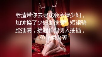 老渣带你去寻花会所操少妇，加钟换了少妇继续操，短裙骑脸插嘴，抬起长腿侧入抽插，上位骑乘套弄