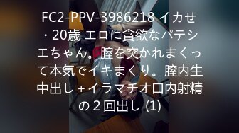 FC2-PPV-3986218 イカせ・20歳 エロに貪欲なパテシエちゃん。膣を突かれまくって本気でイキまくり。膣内生中出し＋イラマチオ口内射精の２回出し (1)