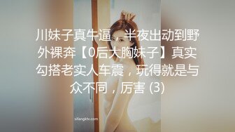 川妹子真牛逼，半夜出动到野外裸奔【0后大胸妹子】真实勾搭老实人车震，玩得就是与众不同，厉害 (3)