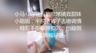 小马丶寻花五官非常精致甜妹小姐姐，半脱下裤子舌吻调情，特写手指摩擦扣穴，抬腿侧入猛操喊好硬