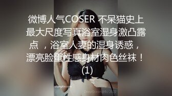 微博人气COSER 不呆猫史上最大尺度写真浴室湿身激凸露点 ，浴室人妻的湿身诱惑，漂亮脸蛋性感身材肉色丝袜！ (1)