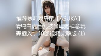 推荐萝莉双马尾【ASUKA】 清纯白虎巨乳被当母狗肆意玩弄插入，40部视频完整版 (1)