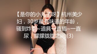 【是你的小丸子呀】杭州美少妇，30岁最有味道的年龄，骚到炸裂~道具一直插~一直尿，朦朦胧胧之间 (3)